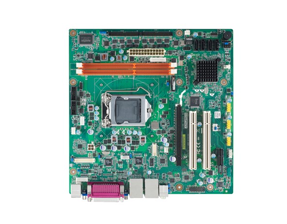 研華原裝AIMB-501VG-KSA1E工業母板