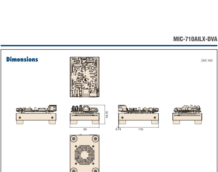 研華MIC-710AILX-DVA NVIDIA? Jetson Xavier NX開發板