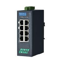 研華EKI-5528-PNMA 8端口支持 PROFINET MRP Master 協議簡易網管型工業交換機