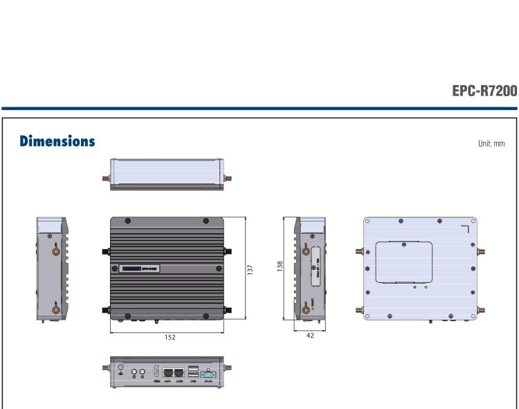 研華EPC-R7200 工業級 Nvidia Jetson 邊緣智能系統