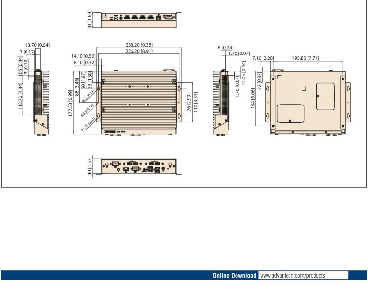研華DS-085 搭載Intel Tiger Lake UP3 極薄數字標牌