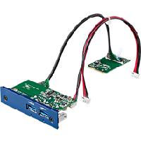 研華PCM-24U2U3 2端口USB 3.0，mPCIe，USB-A型