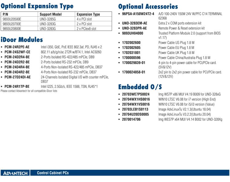 研華UNO-3285G 高效能嵌入式無(wú)風(fēng)扇工業(yè)電腦，搭配Intel? Core? i 處理器，4×PCI(e) 擴(kuò)展槽, 2×GbE, 2×mPCIe, HDMI, DVI-I