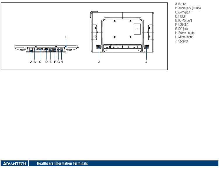 研華HIT-512 11.6" 一體式信息終端，專為醫療與智能零售而設計