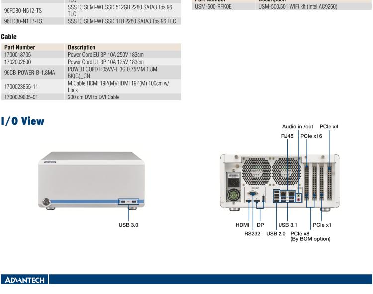 研華USM-500 多功能醫療電腦