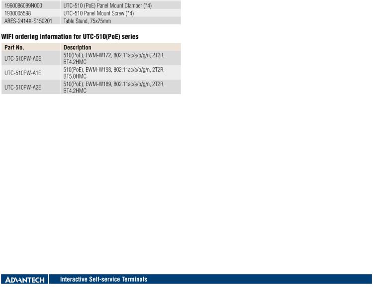 研華UTC-510D(POE) 10.1" 多功能觸控一體機，內置Intel?Celeron? N2807/ J1900